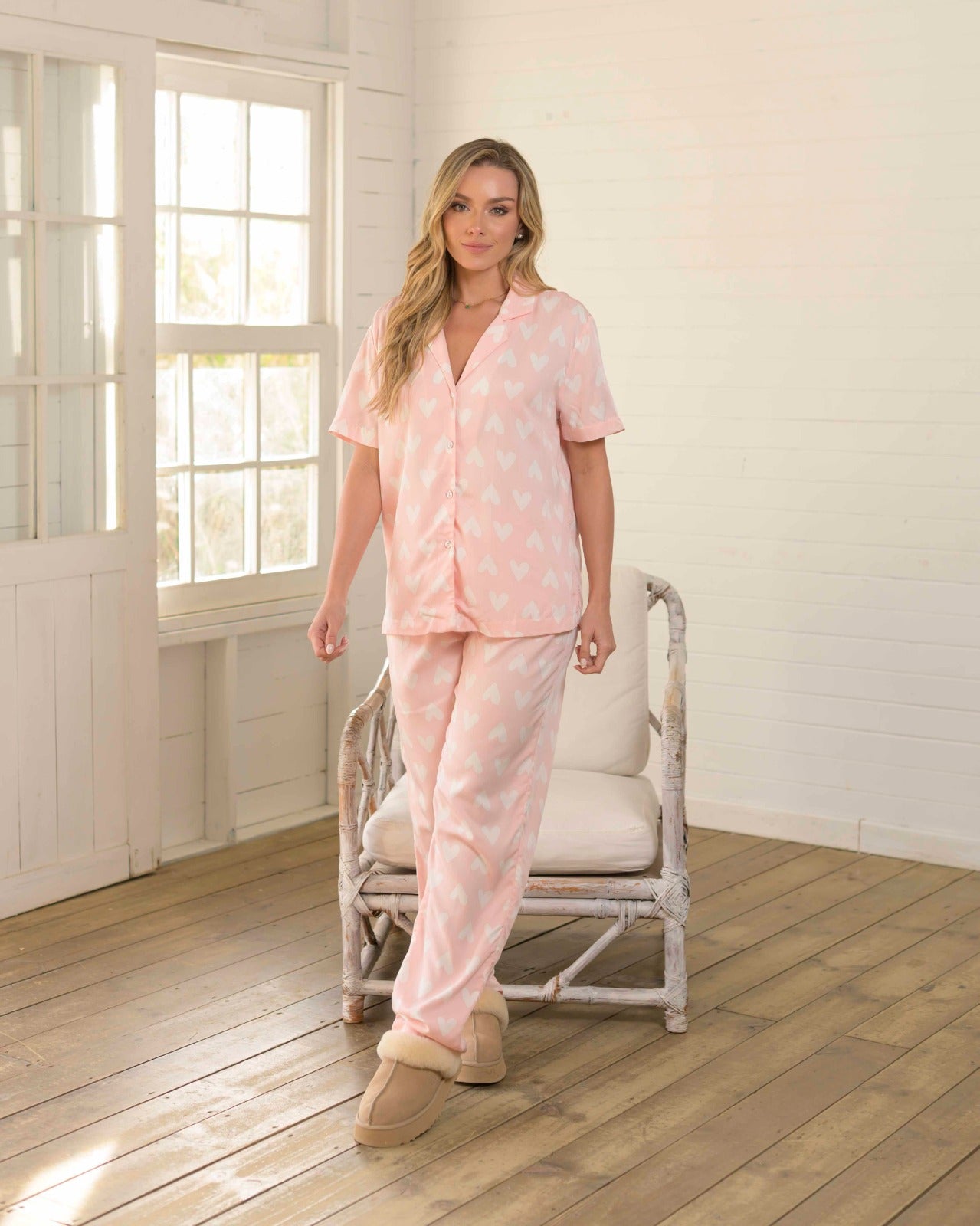 Pijama Heart Pink