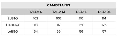 Camiseta Isis Verde menta