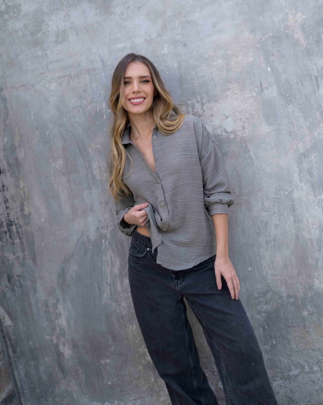 Camisa Cristina Berlín Verde
