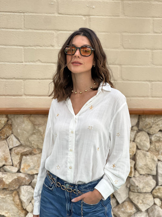 Camisera Cosmo manga larga