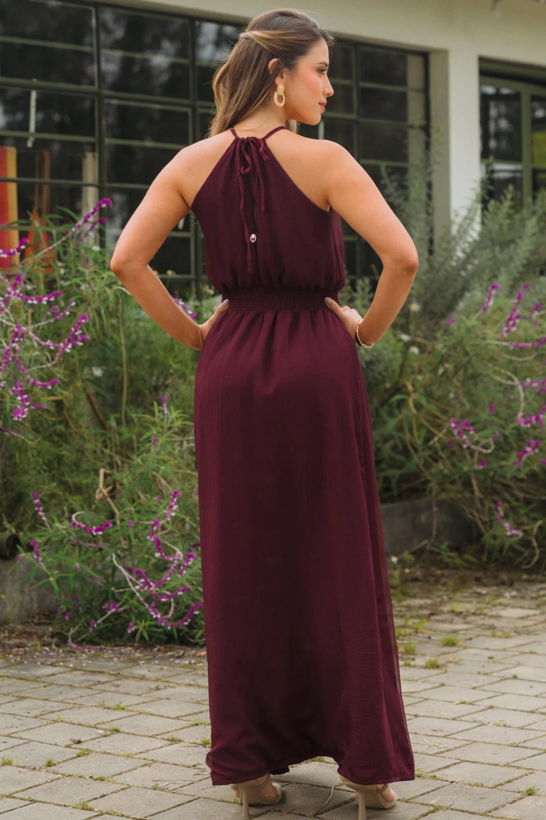 Vestido Mena vino