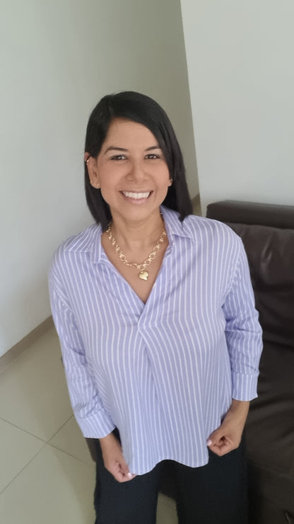 Camisa Madeline azul