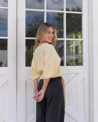 Blusa Sunset amarilla