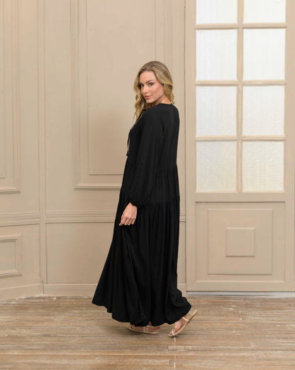 Vestido Eloísa Plane Black