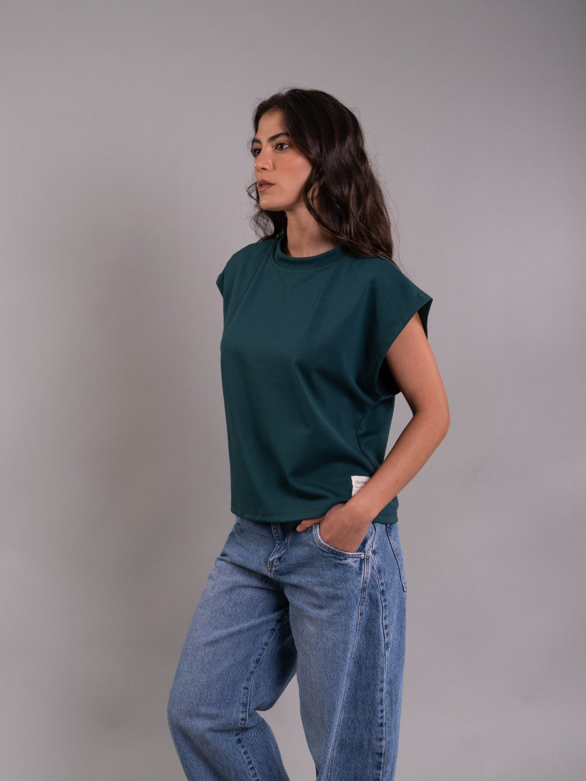 Camiseta Frida Acid verde