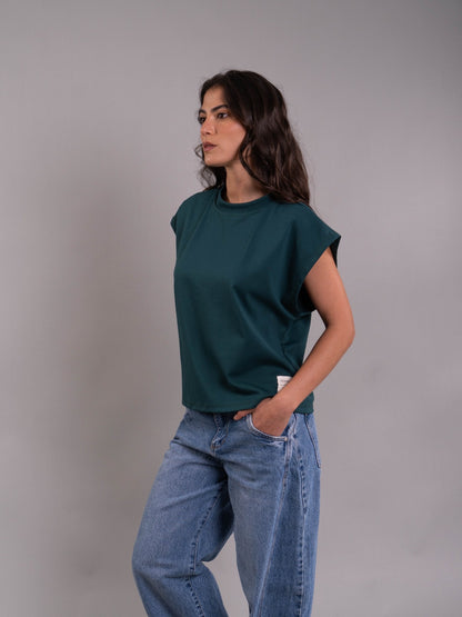 Camiseta Frida Acid verde