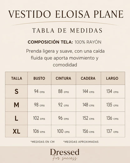 Vestido Eloísa Plane Toffee