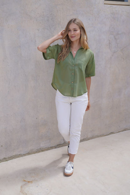 Blusa Isla Oliva