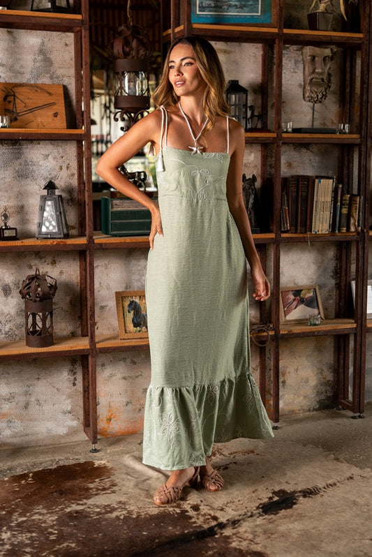 Vestido Vallarta verde