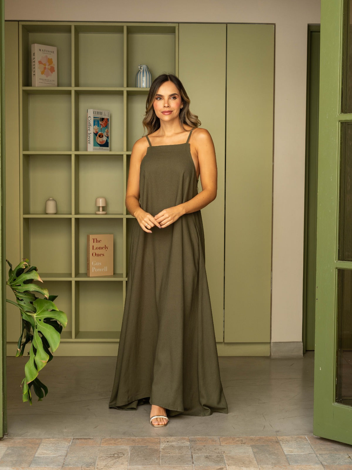 Vestido Aitana Plane verde