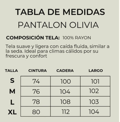 Pantalón Olivia Plane almond