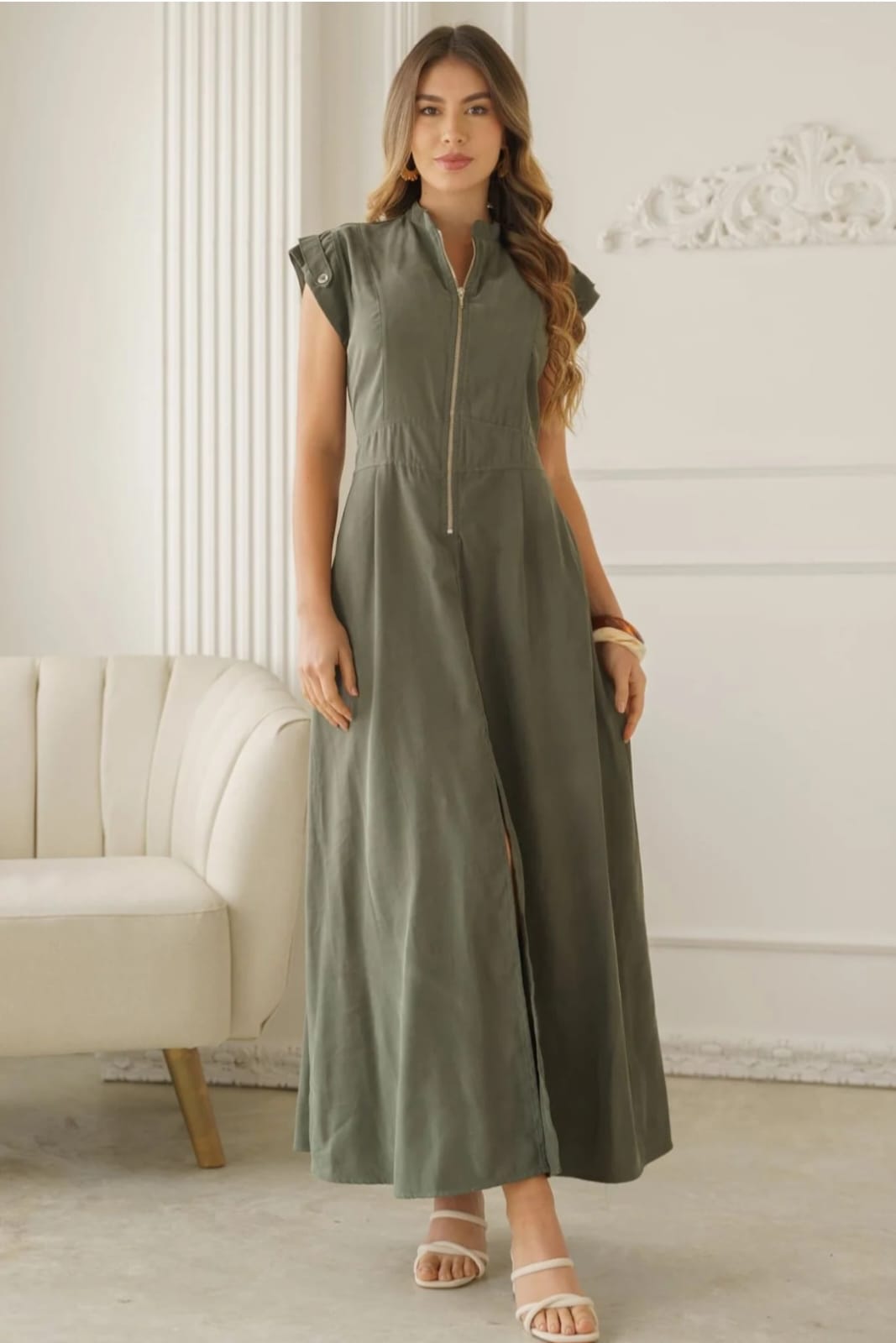 Vestido Deisy verde