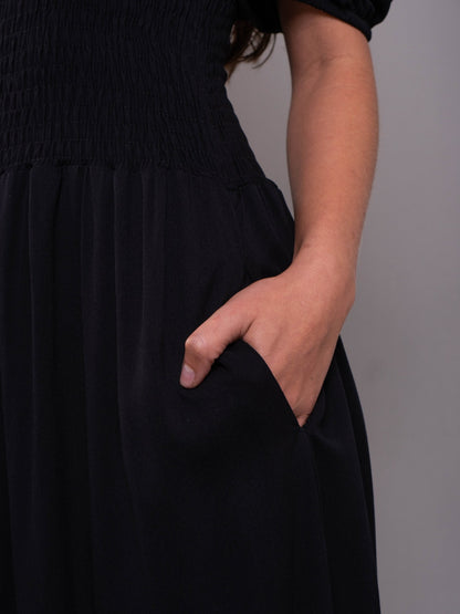 Vestido Katy Plane black