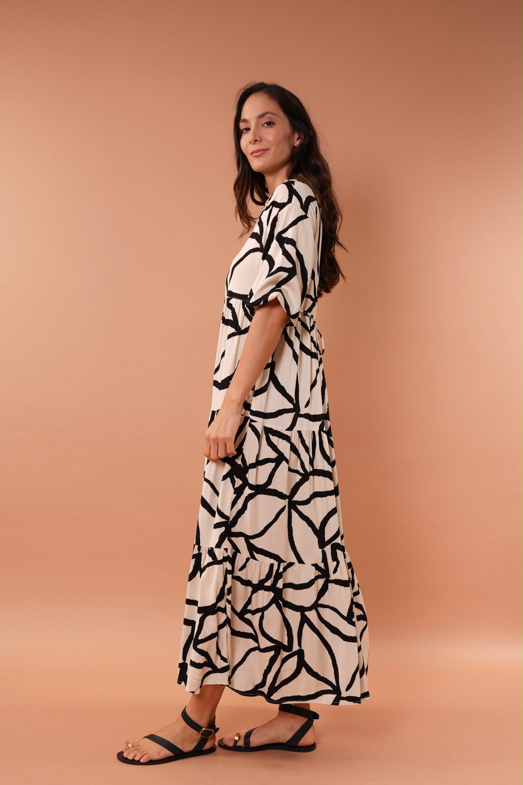 Vestido Kira Líneas