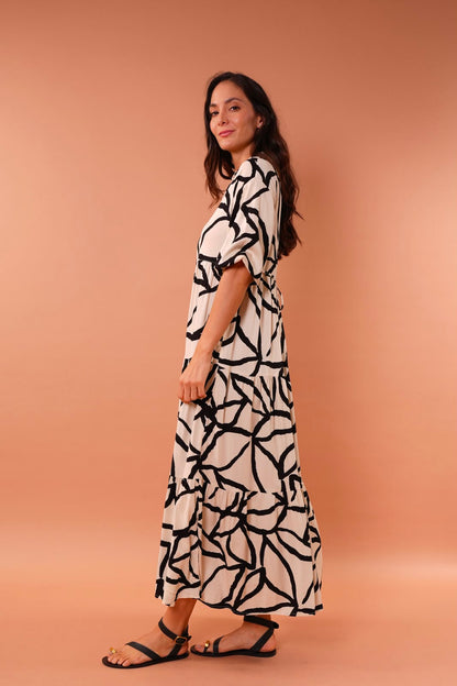 Vestido Kira Líneas