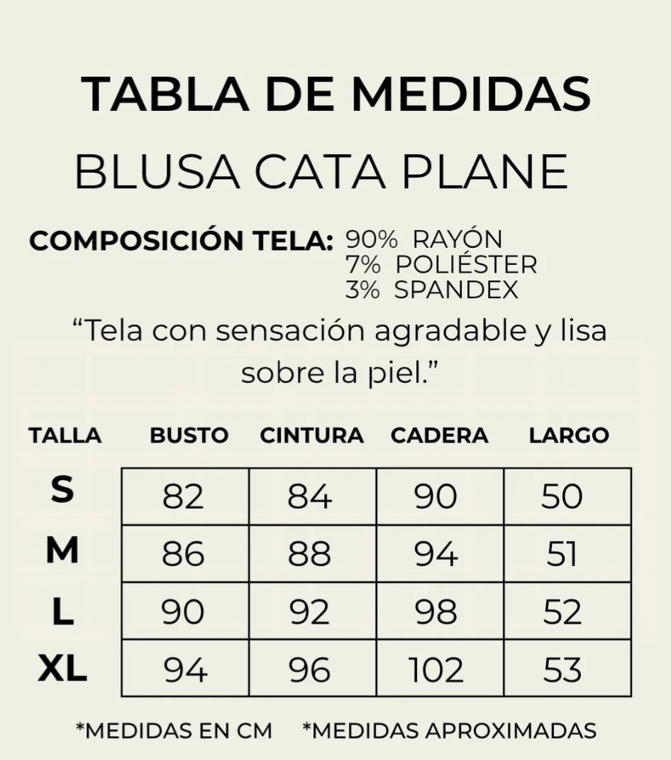 Blusa Cata Plane Forest