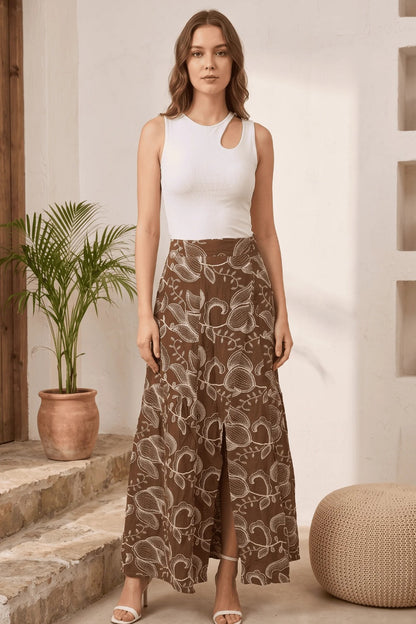 Falda Fresya Café