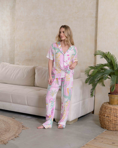 Pijama Cora Bruma