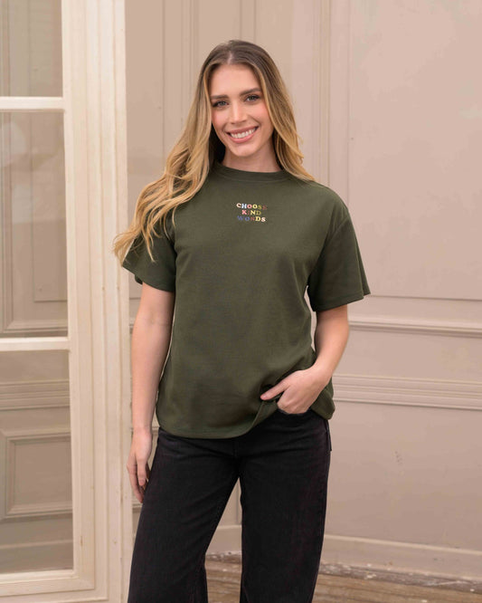 Camiseta Cali Wafer Verde