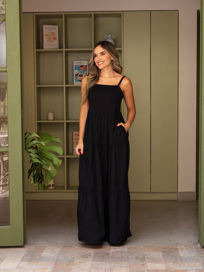 Vestido Lily Plane negro