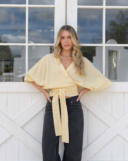Blusa Sunset amarilla