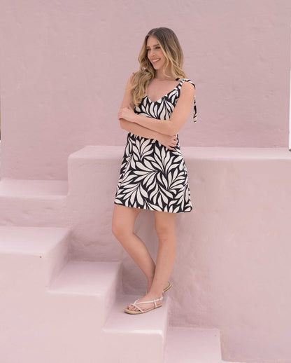Vestido Abril Kioto negro