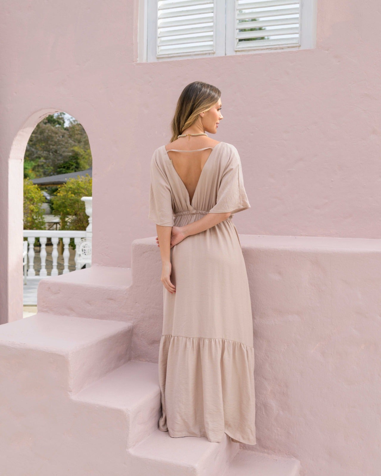 Vestido Elodia Plane Arena