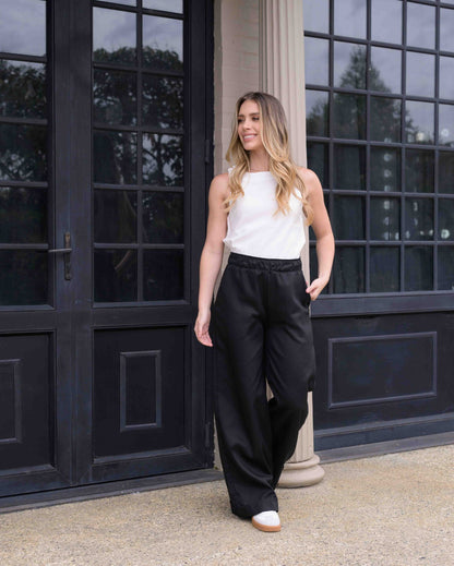 Pantalón Cande Plane negro