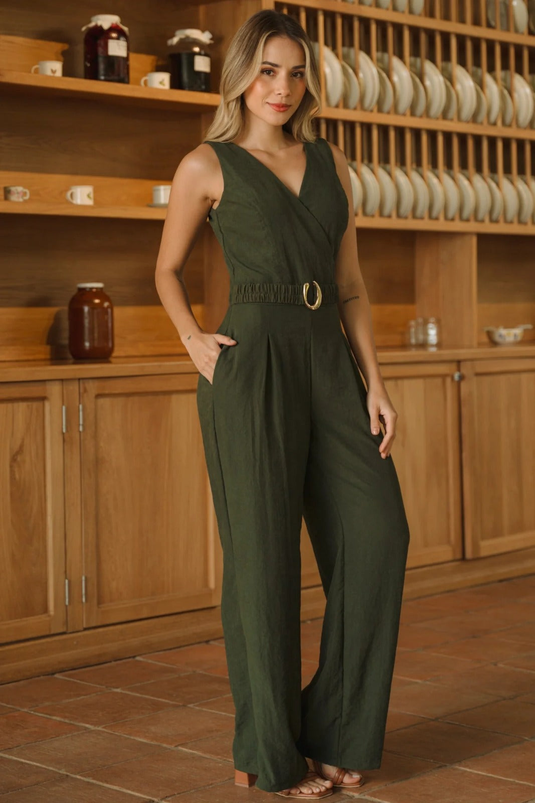 Enterizo Dolly verde