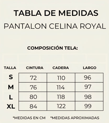 Pantalón Celina Royal