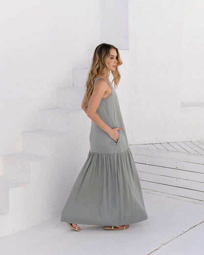 Vestido Marcia Plane salvia