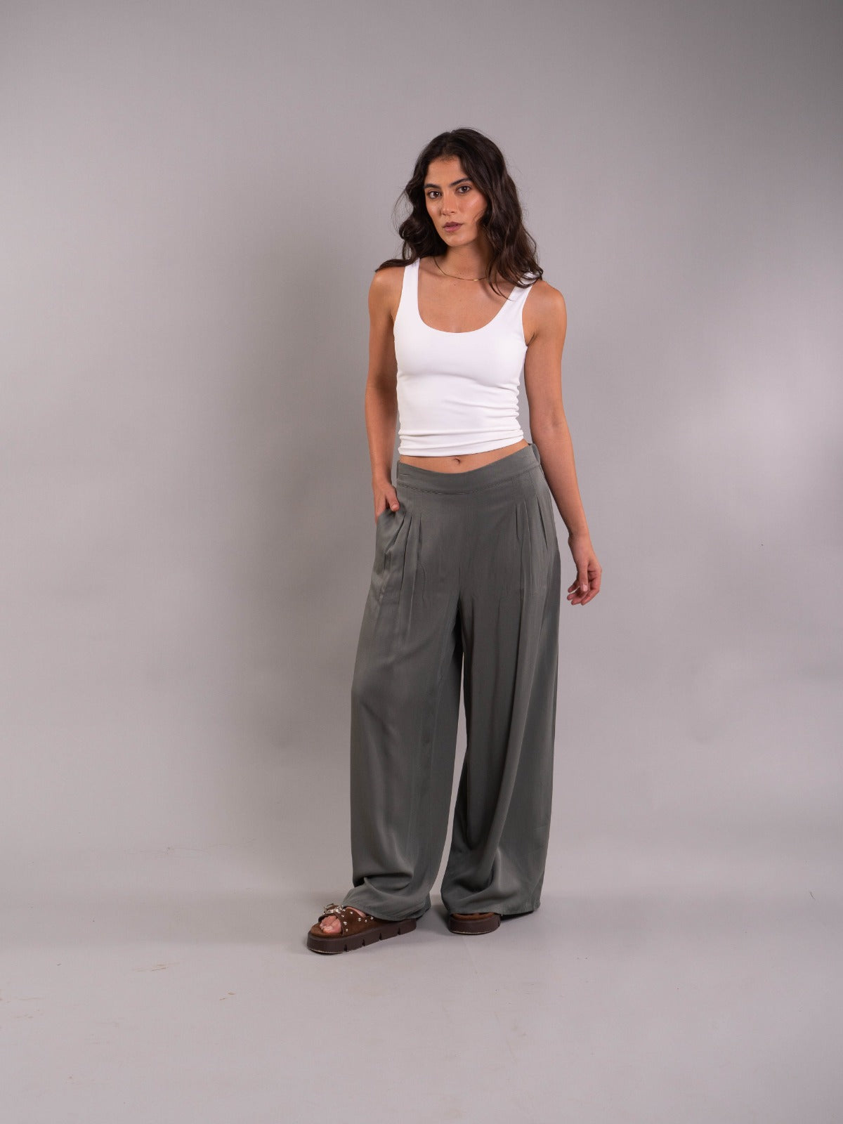 Pantalón Comfy Plane verde