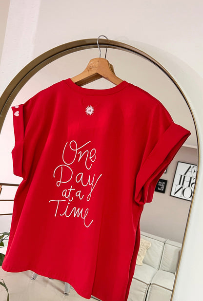 Camiseta Júpiter roja