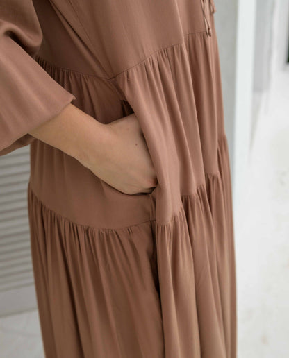 Vestido Eloísa Plane Toffee