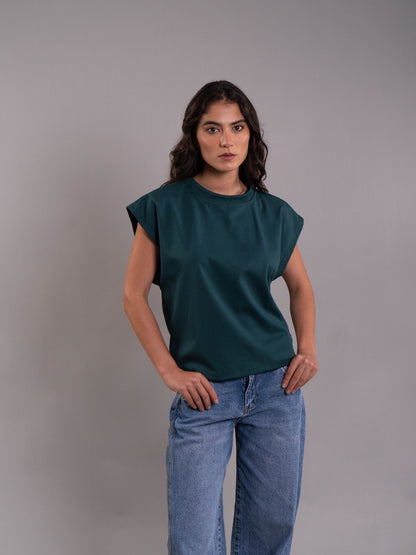 Camiseta Frida Acid verde