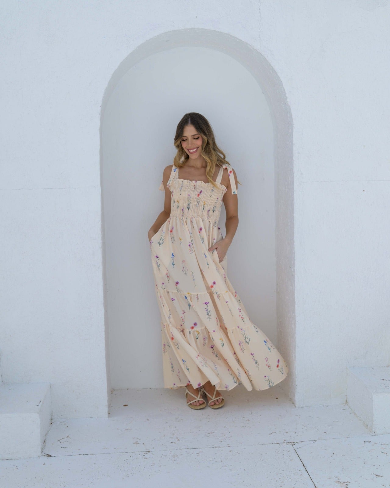 Vestido Dana Flores