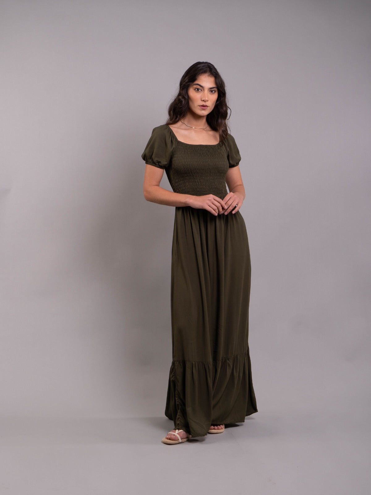 Vestido Katy Plane verde