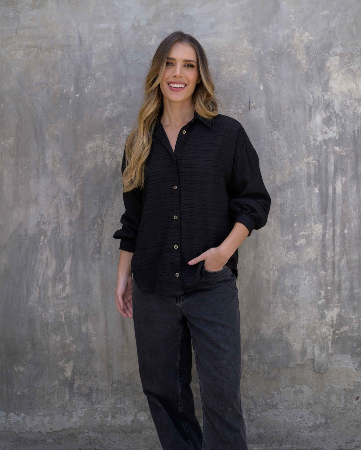 Camisa Cristina Berlín negra