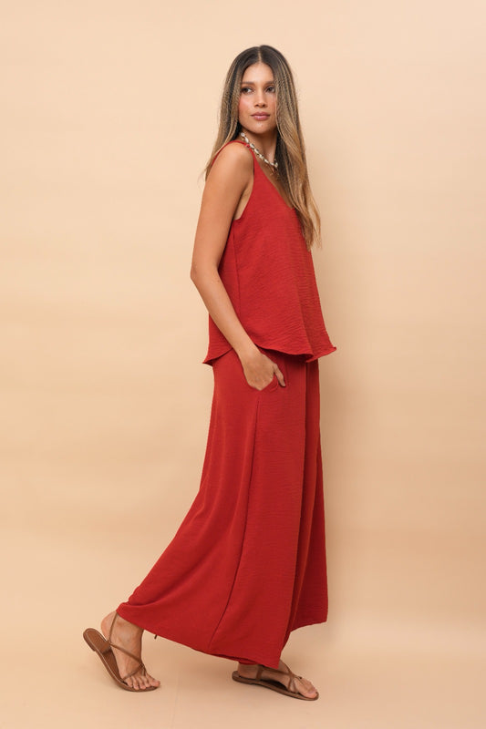 Blusa Elsa Terracota