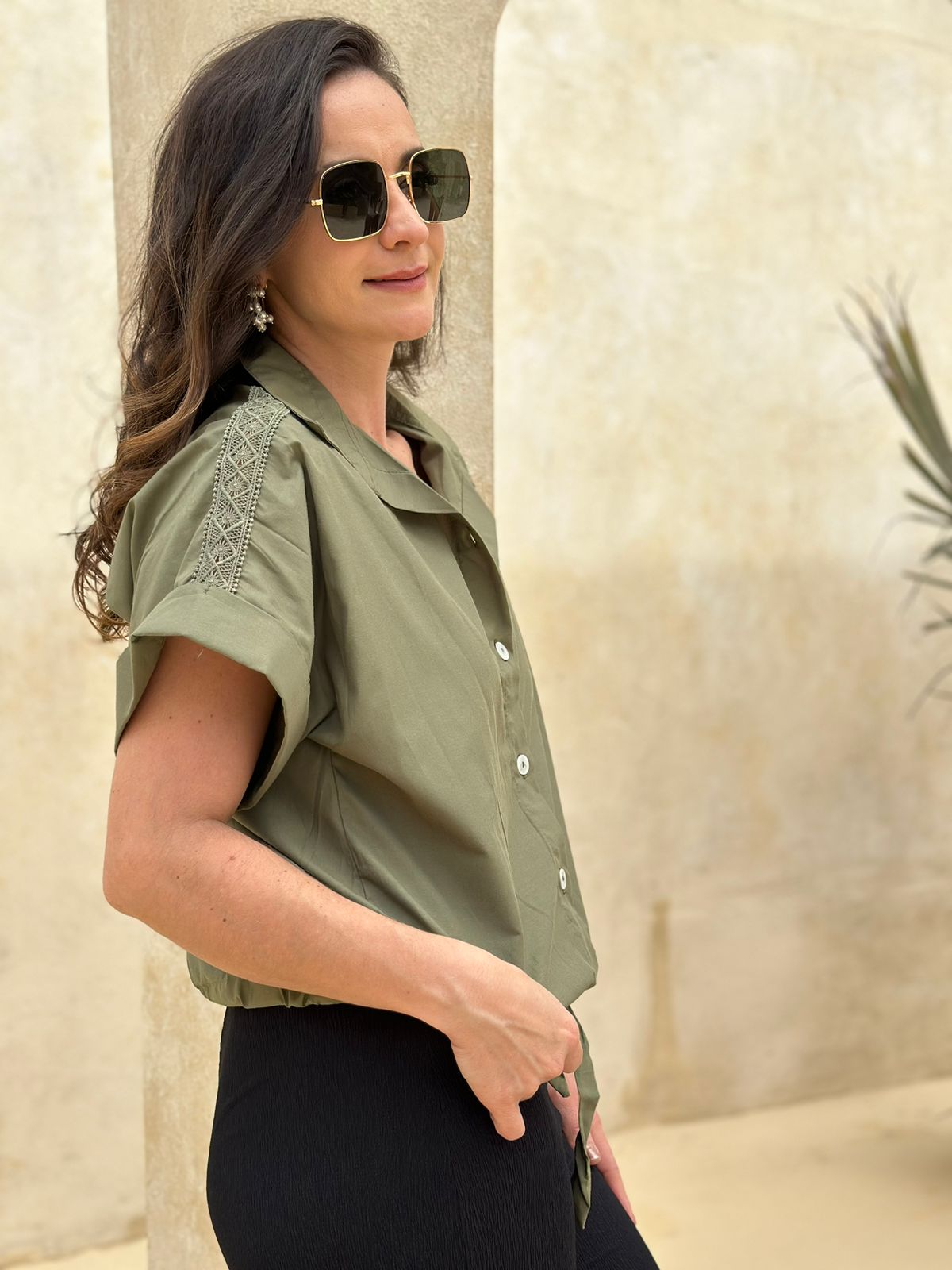 Blusa Manzana verde