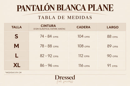 Pantalón Fernanda Plane negro