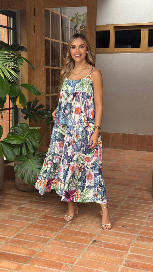 Vestido Cereza tropical