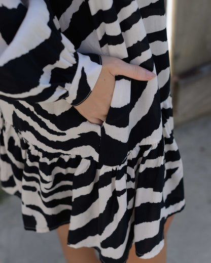 Vestido Yasmín África marfil