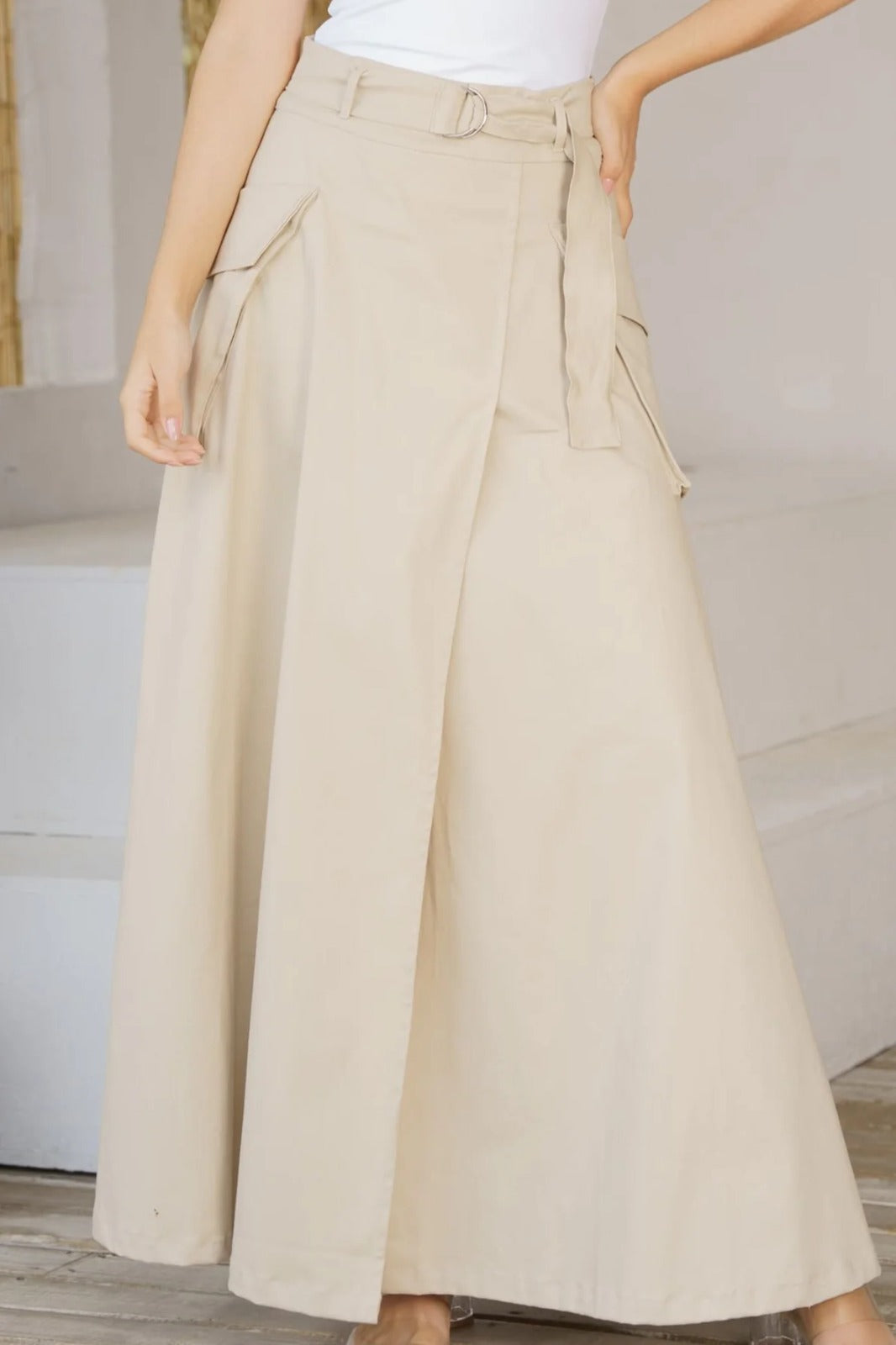 Falda Victoria beige