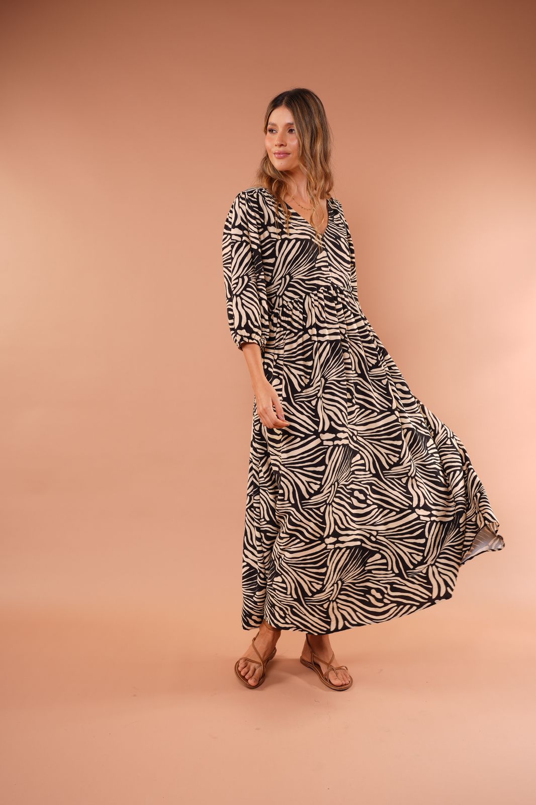 Vestido Alejandra Cow