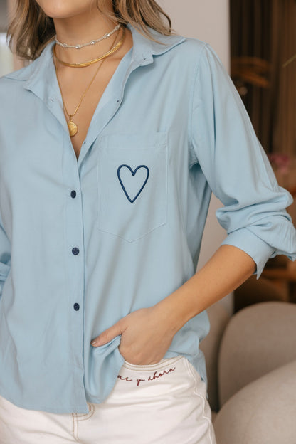 Camisera Tokio azul