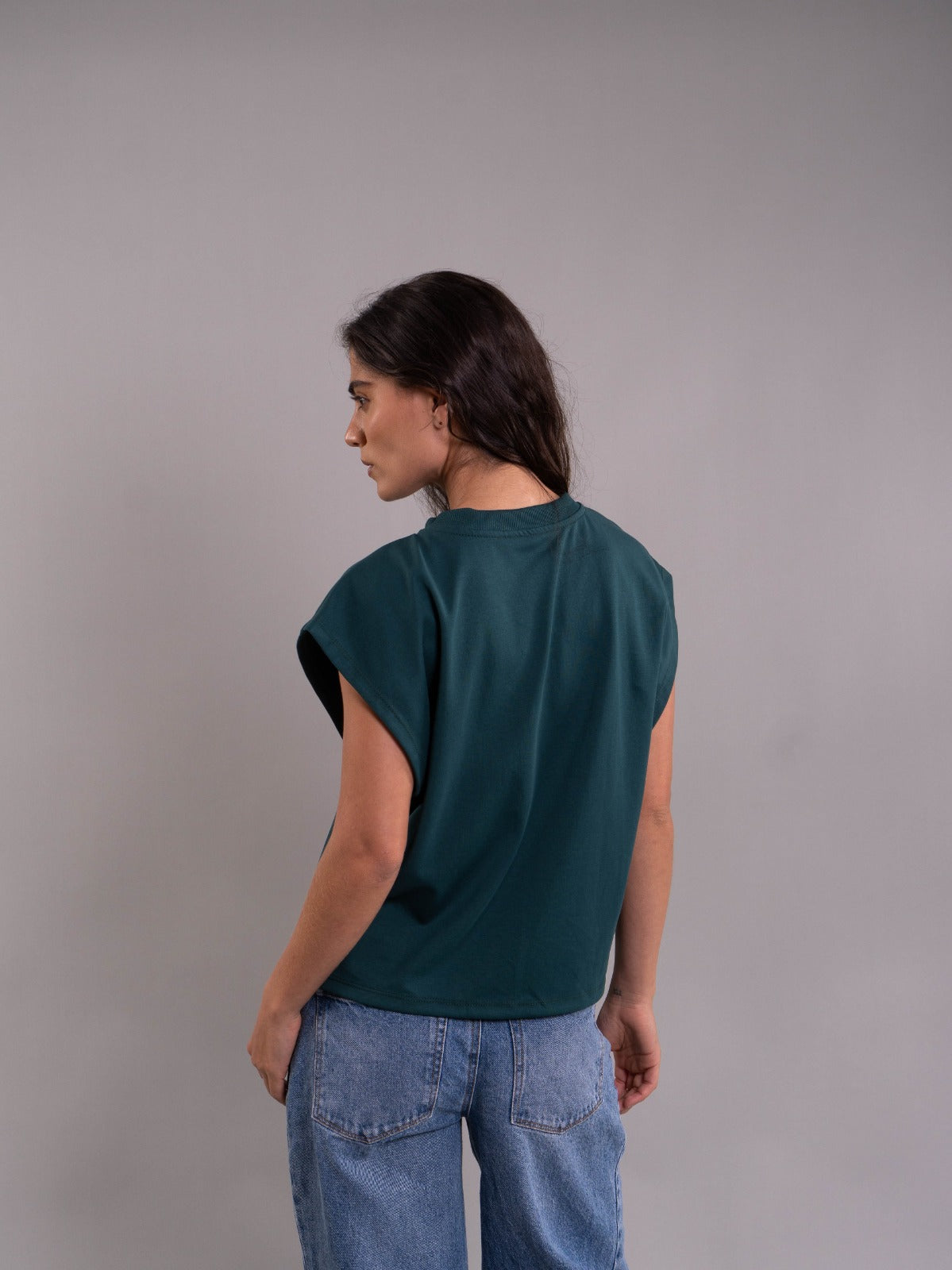 Camiseta Frida Acid verde