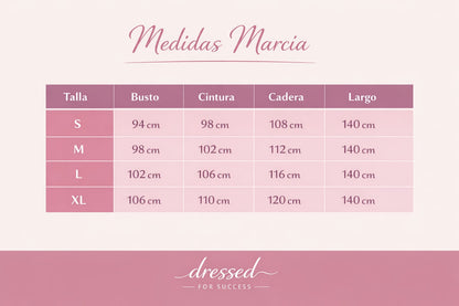 Vestido Marcia Print azul