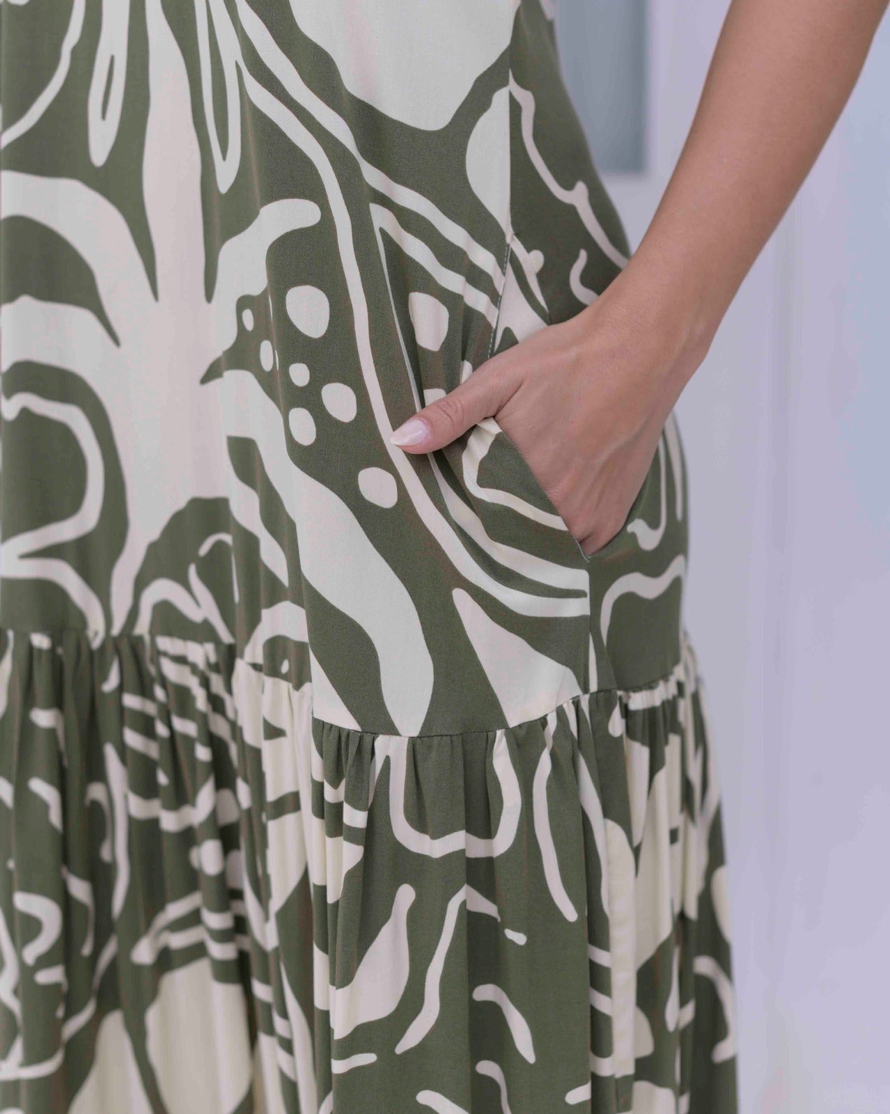 Vestido Marcia Milán Verde