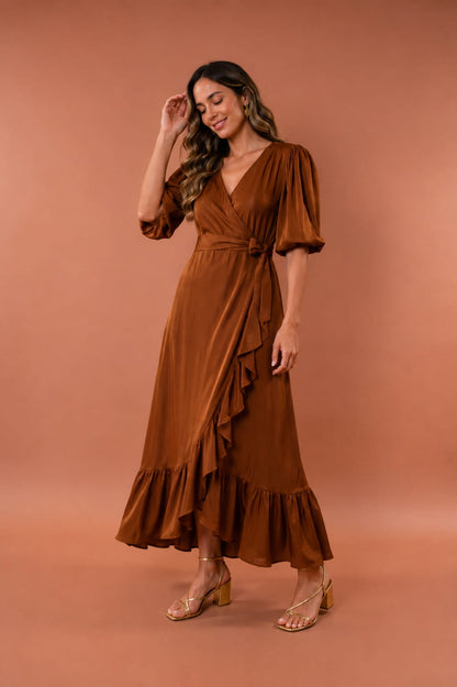 Vestido Melina Brownie